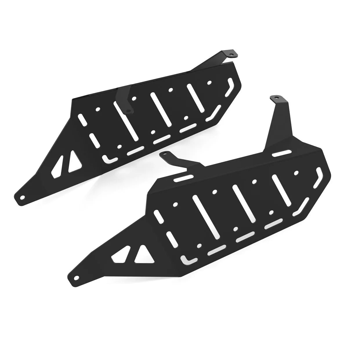 Set suport pentru genti laterale compatibil cu Yamaha Tracer 9 / GT 21-24, suport sacoșe Bagtecs SC68, Negru