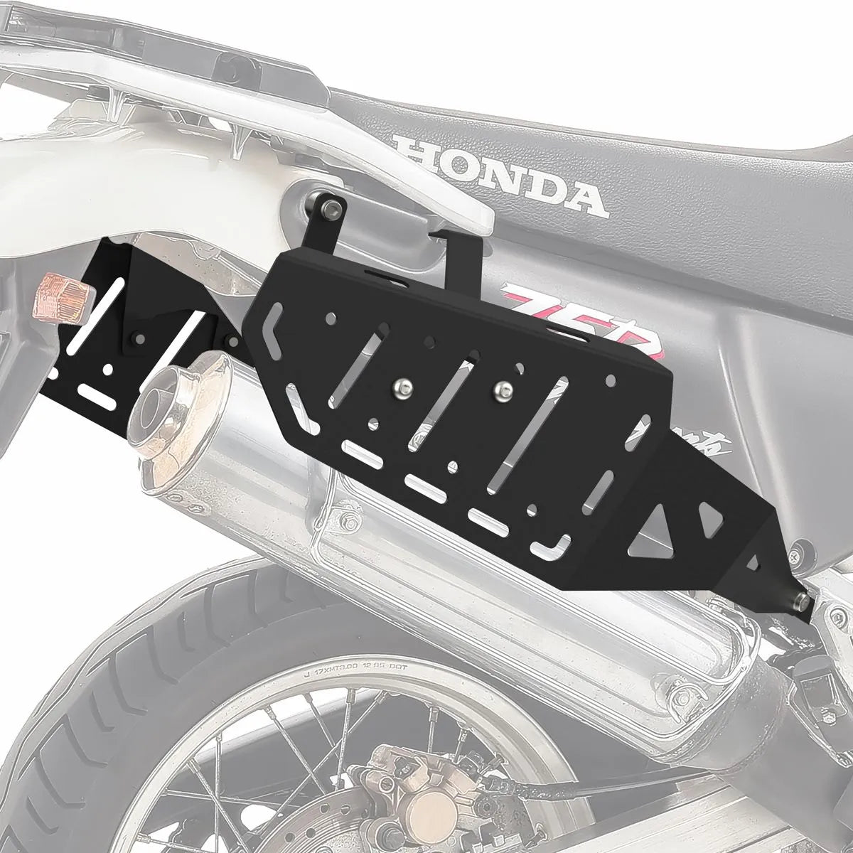 Set suport pentru genti laterale compatibil cu  Honda Africa Twin XRV 750 93-03, suport sacoșe Bagtecs SC69, Negru