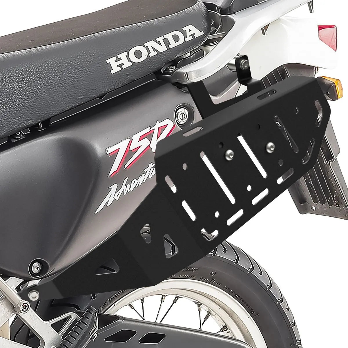 Set suport pentru genti laterale compatibil cu  Honda Africa Twin XRV 750 93-03, suport sacoșe Bagtecs SC69, Negru