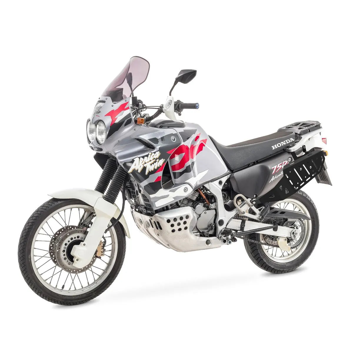 Set suport pentru genti laterale compatibil cu  Honda Africa Twin XRV 750 93-03, suport sacoșe Bagtecs SC69, Negru