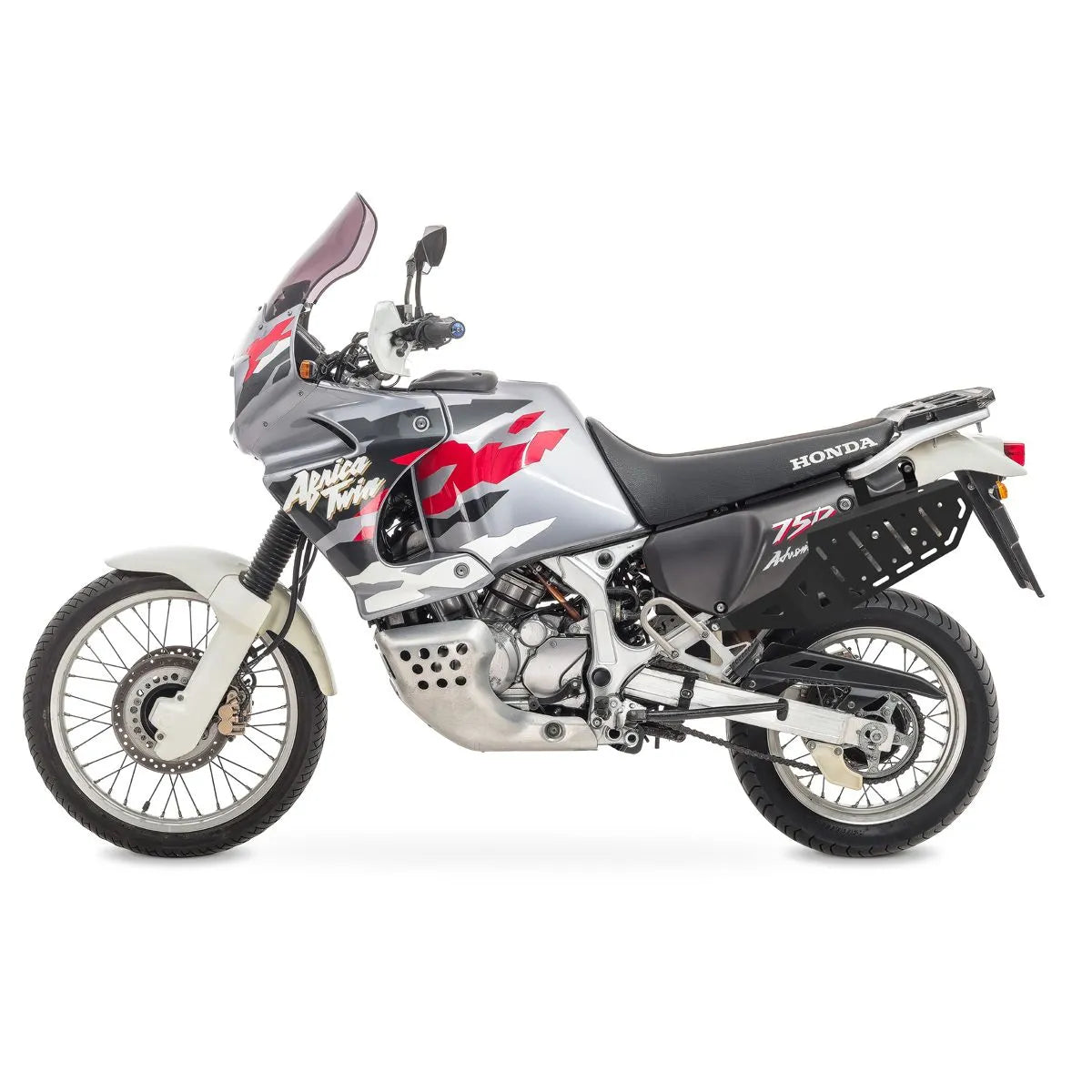Set suport pentru genti laterale compatibil cu  Honda Africa Twin XRV 750 93-03, suport sacoșe Bagtecs SC69, Negru