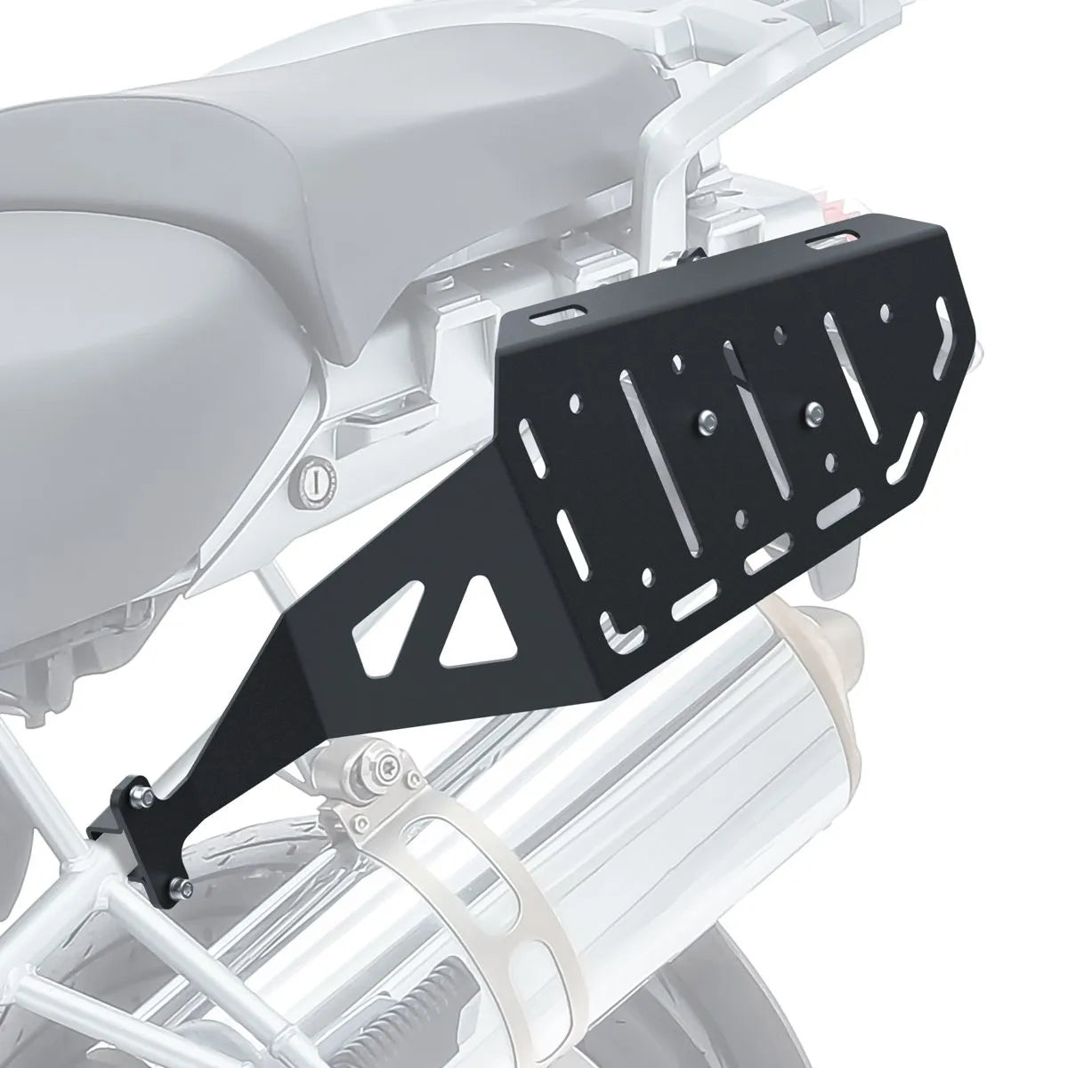 Set suport pentru genti laterale compatibil cu BMW R 1200 GS 04-12 / Adventure 06-13 suport sacoșe Bagtecs SC70, Negru