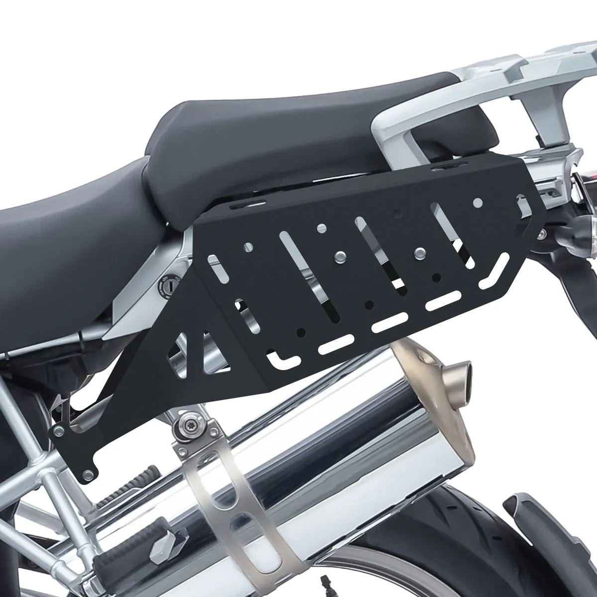 Set suport pentru genti laterale compatibil cu BMW R 1200 GS 04-12 / Adventure 06-13 suport sacoșe Bagtecs SC70, Negru