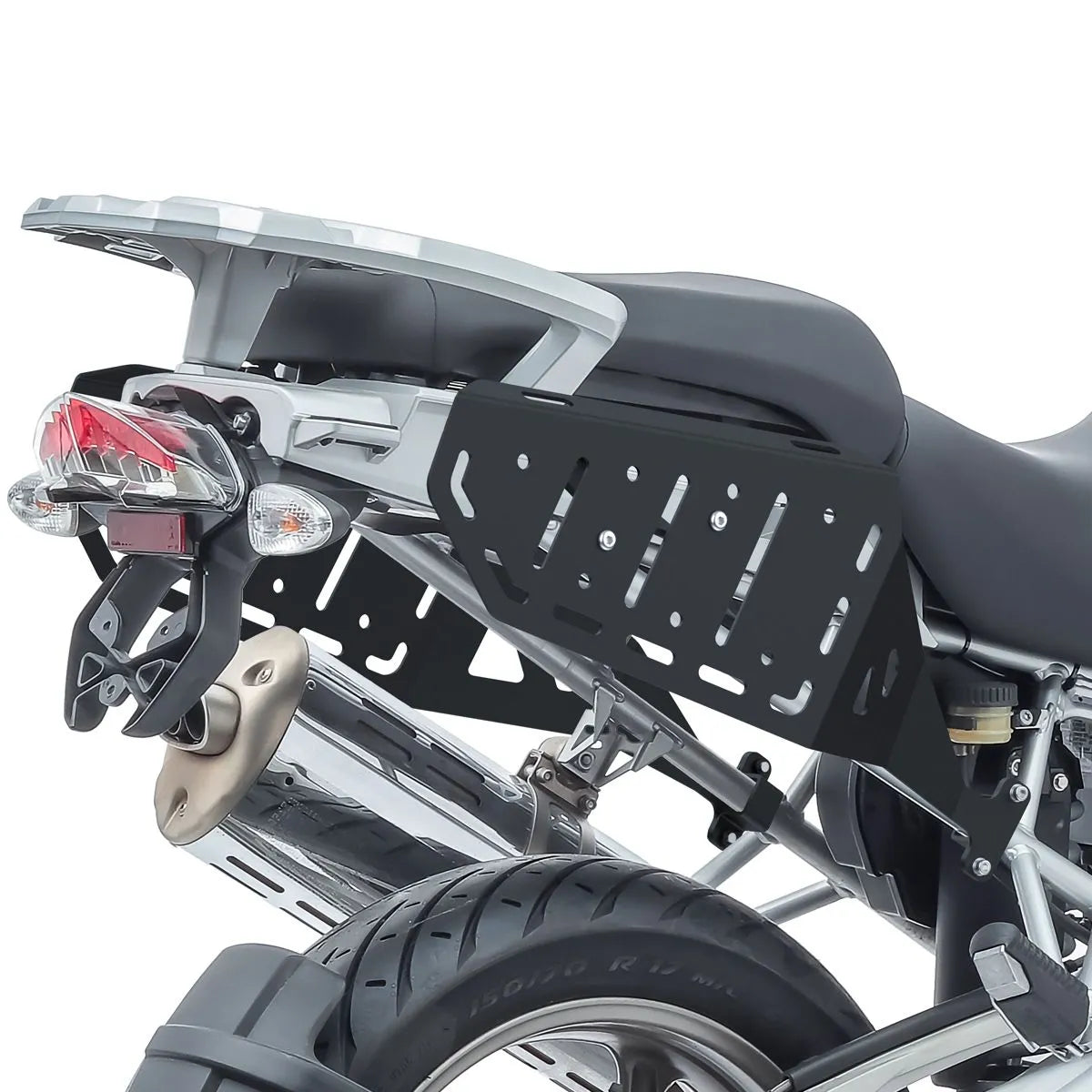 Set suport pentru genti laterale compatibil cu BMW R 1200 GS 04-12 / Adventure 06-13 suport sacoșe Bagtecs SC70, Negru