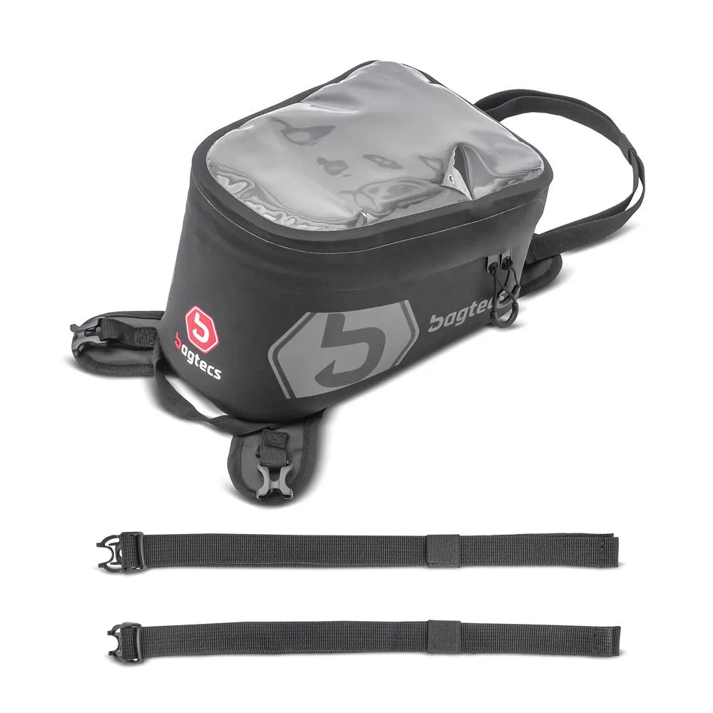 Geantă de rezervor magnetica moto WPX8 impermeabila cu sistem de prindere Bagtecs rezervor 8 litri