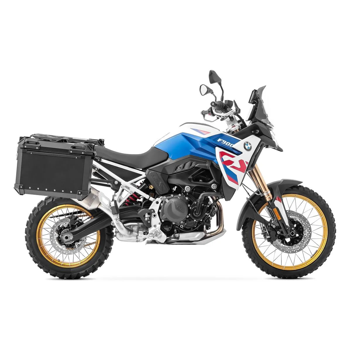 Set suport pentru genti laterale compatibil cu BMW F 900 GS 24-25 , suport sacoșe Bagtecs SLP, Negru