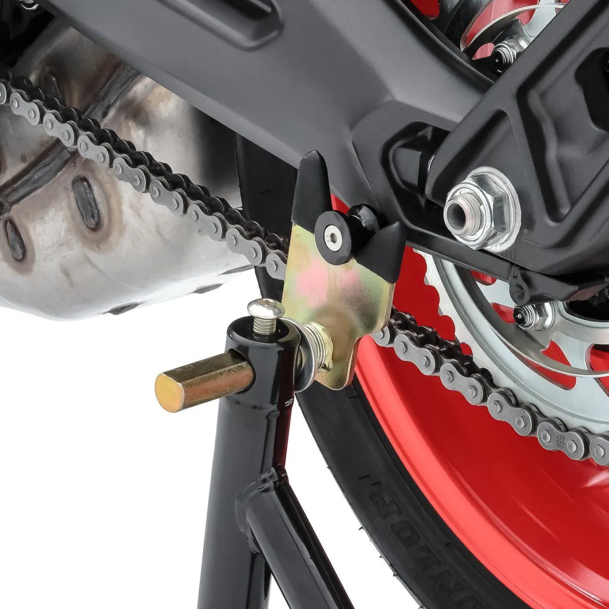 Suport de montaj pentru motociclete, roata din spate, Constands Universal-Racing, negru