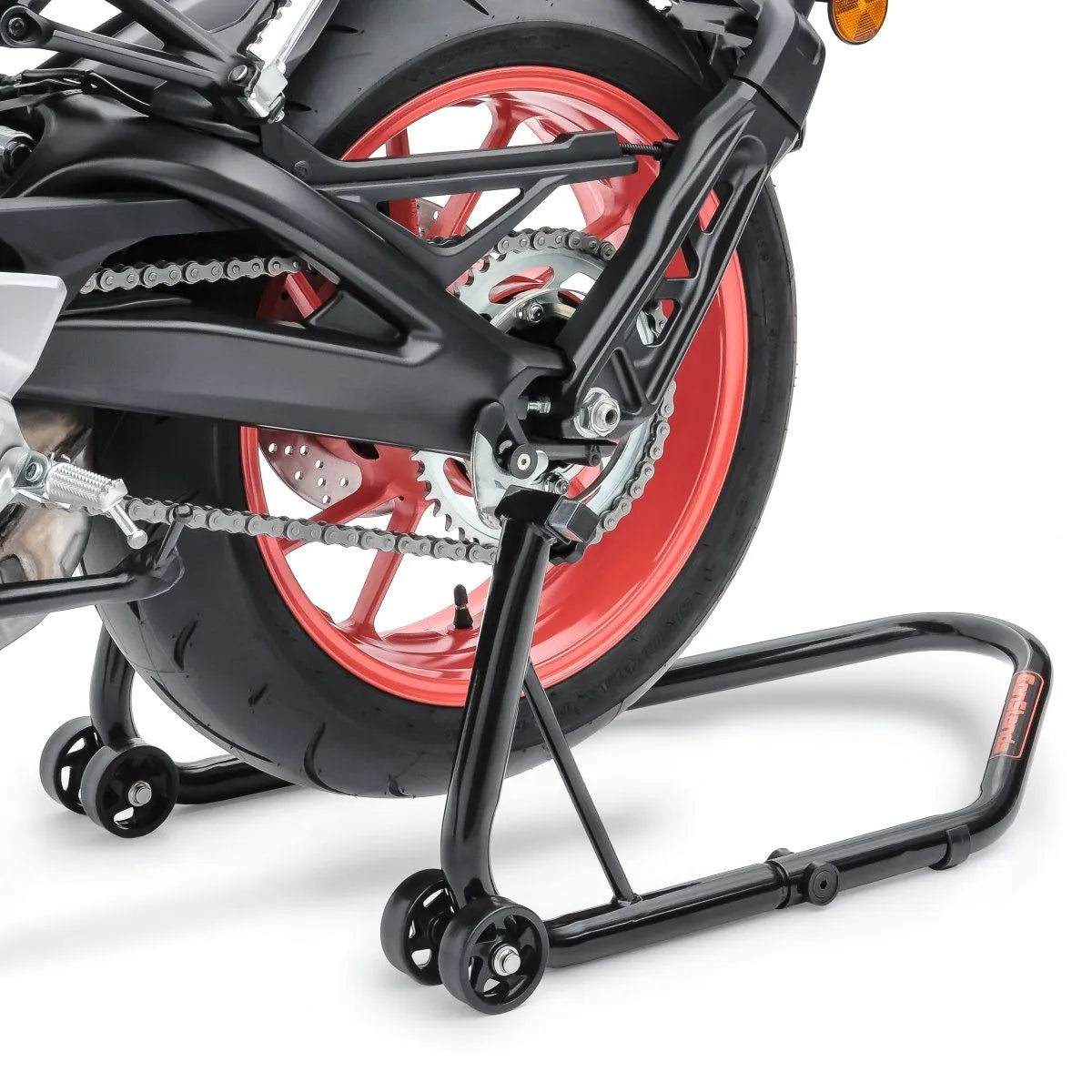 Suport de montaj pentru motociclete, roata din spate, Constands Universal-Racing S, negru