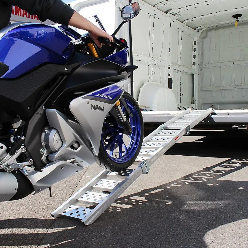 Rampa incarcare din aluminiu Constands III max. 270 kg triple folding pentru Moto Scooter Quad ATV