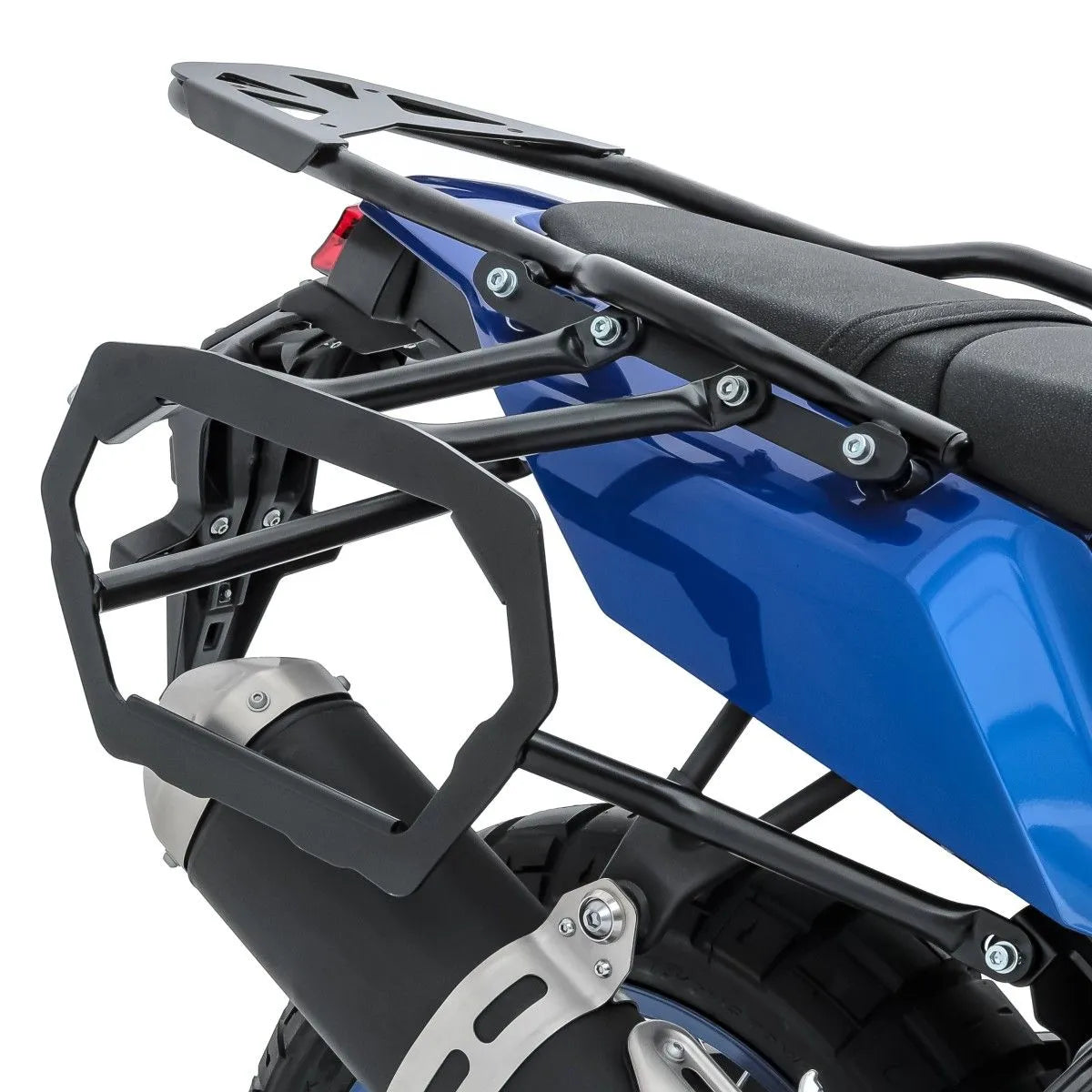 Set suport pentru genti laterale compatibil cu Yamaha Tenere 700 19-24, Negru