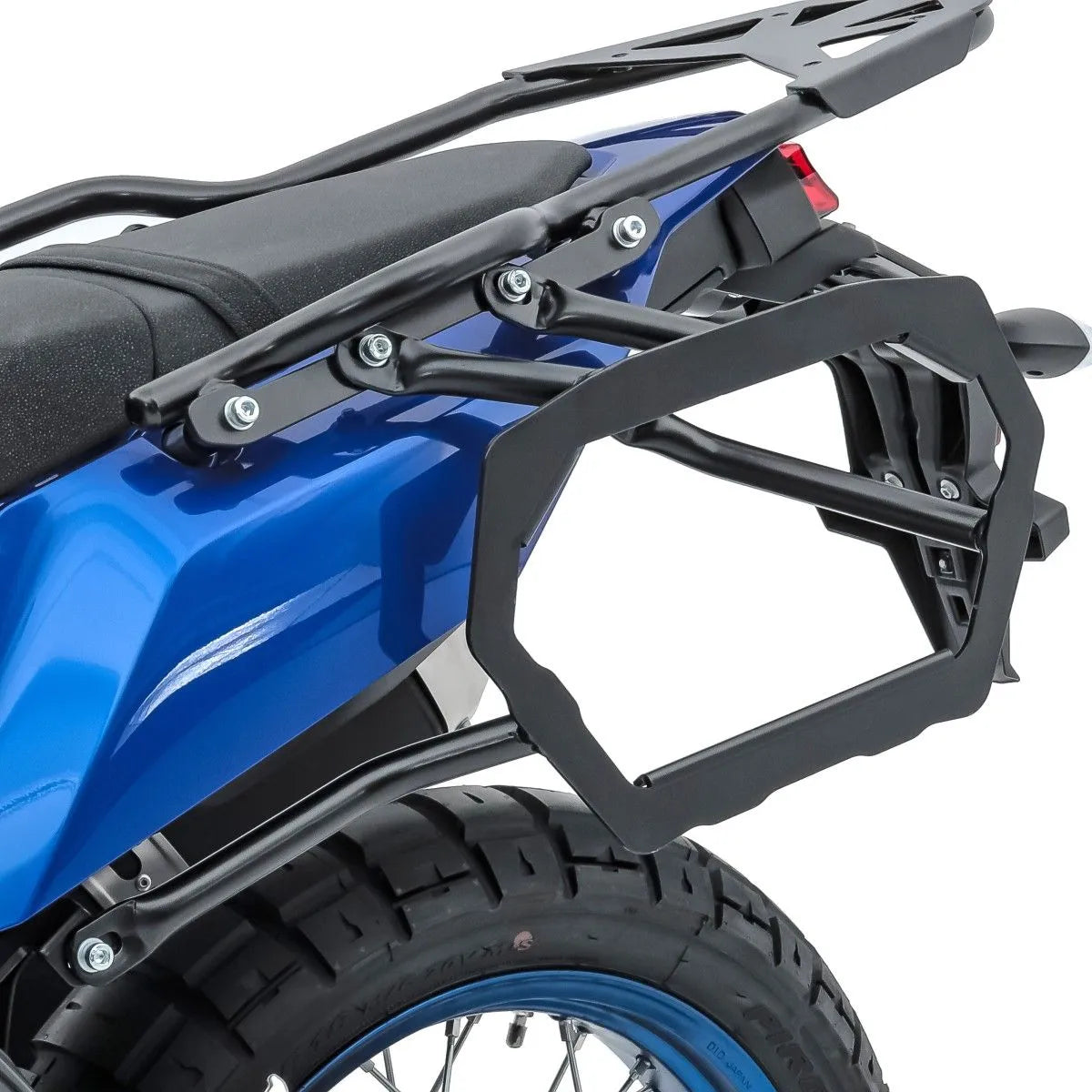 Set suport pentru genti laterale compatibil cu Yamaha Tenere 700 World Raid 22-24, Negru