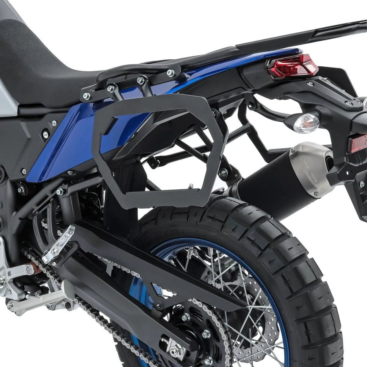 Set suport pentru genti laterale compatibil cu Yamaha Tenere 700 World Raid 22-24, Negru