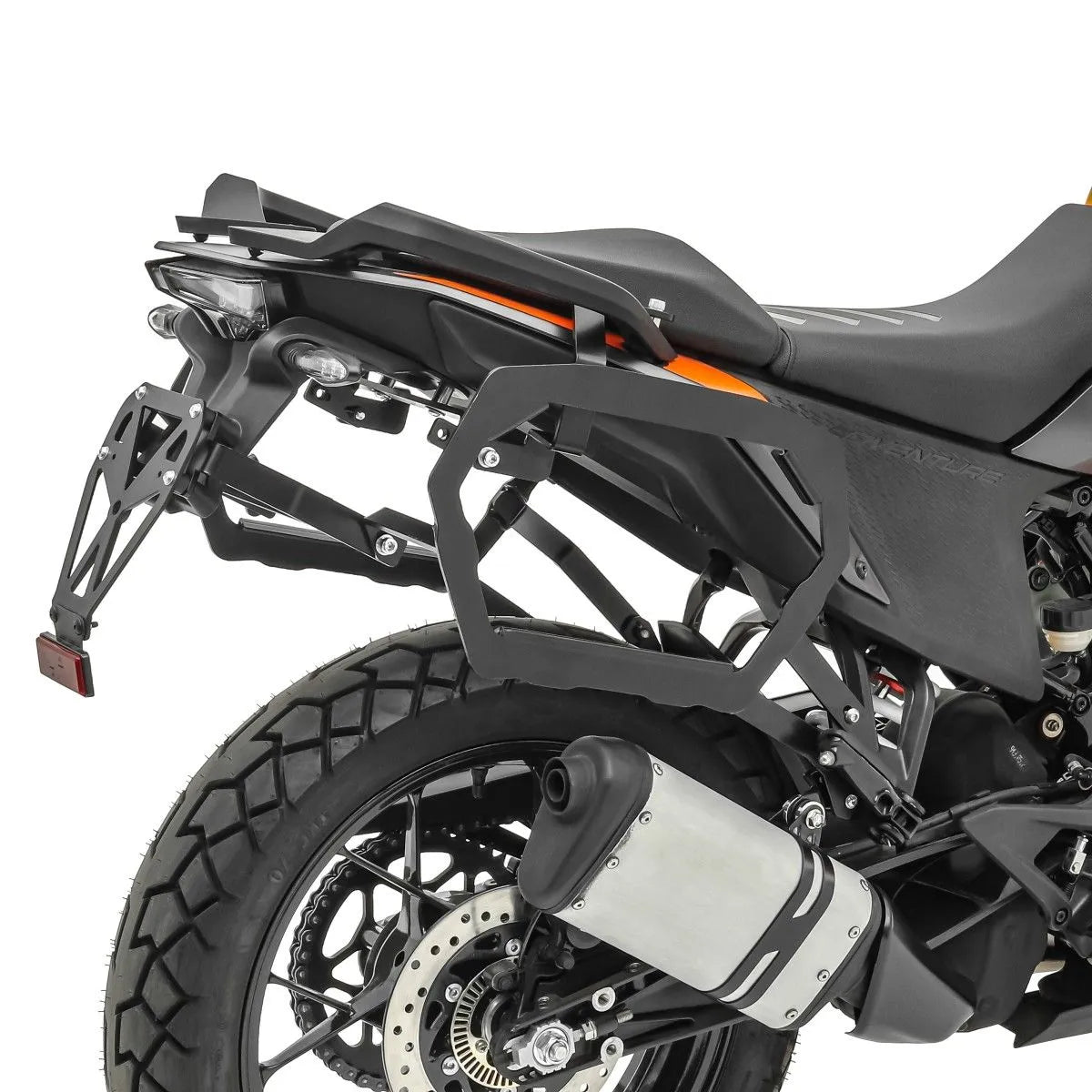 Set suport pentru genti laterale compatibil cu KTM 390 Adventure 20-22, Negru