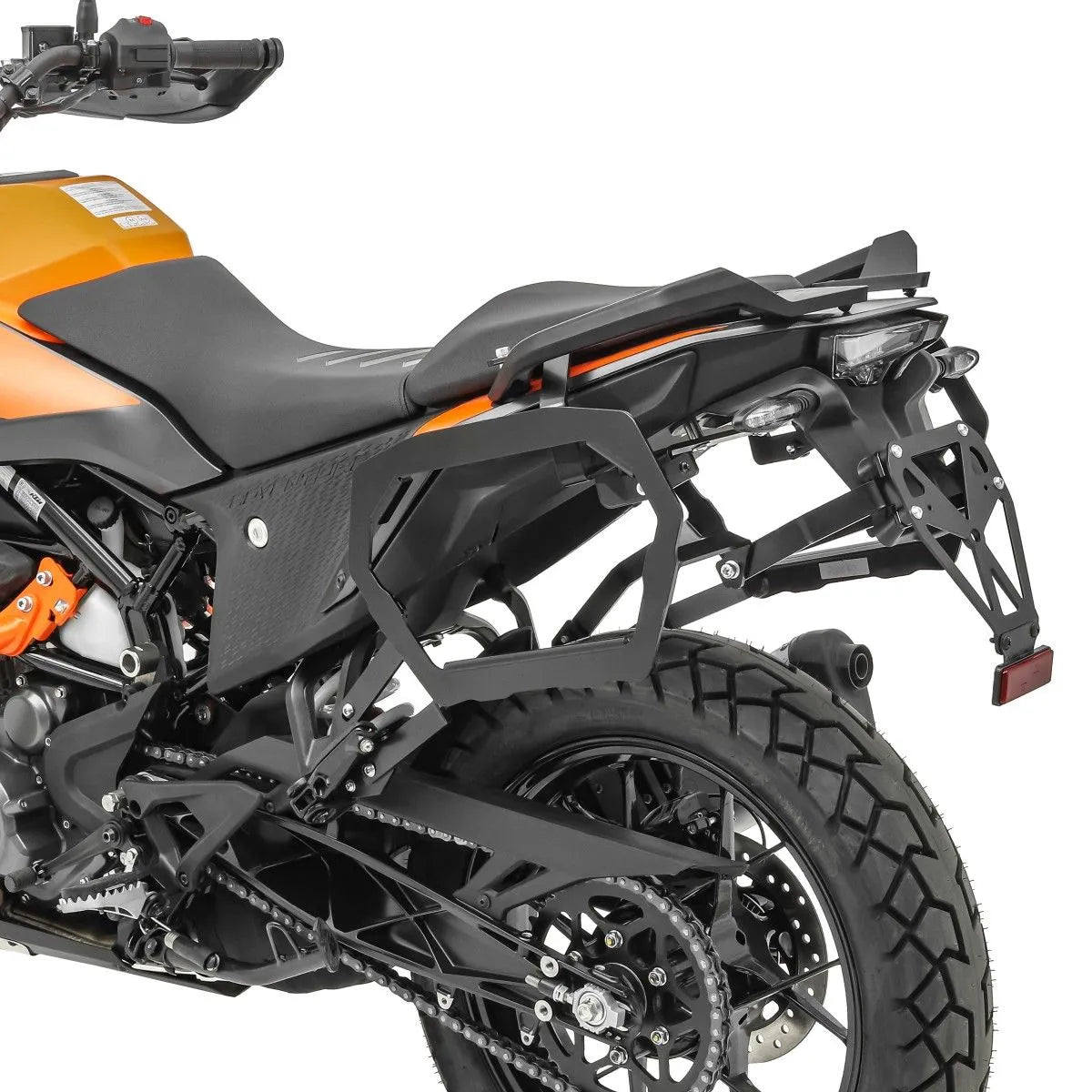 Set suport pentru genti laterale compatibil cu KTM 390 Adventure 20-24, Negru
