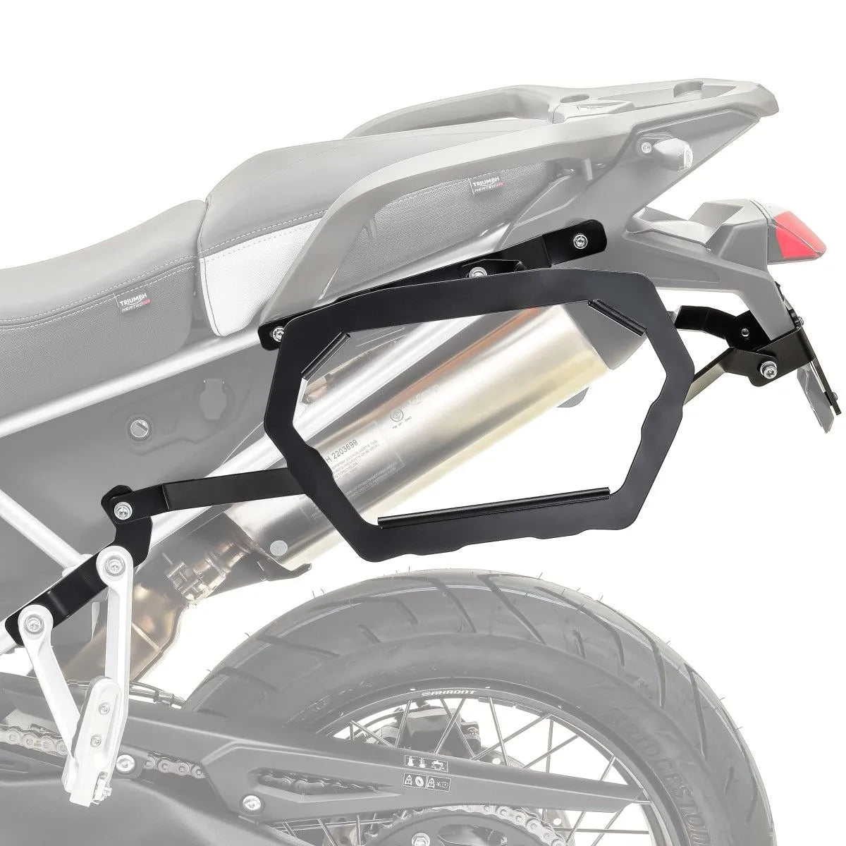 Set suport pentru genti laterale compatibil cu Triumph Tiger 900/ GT / Rally 20-22, Negru