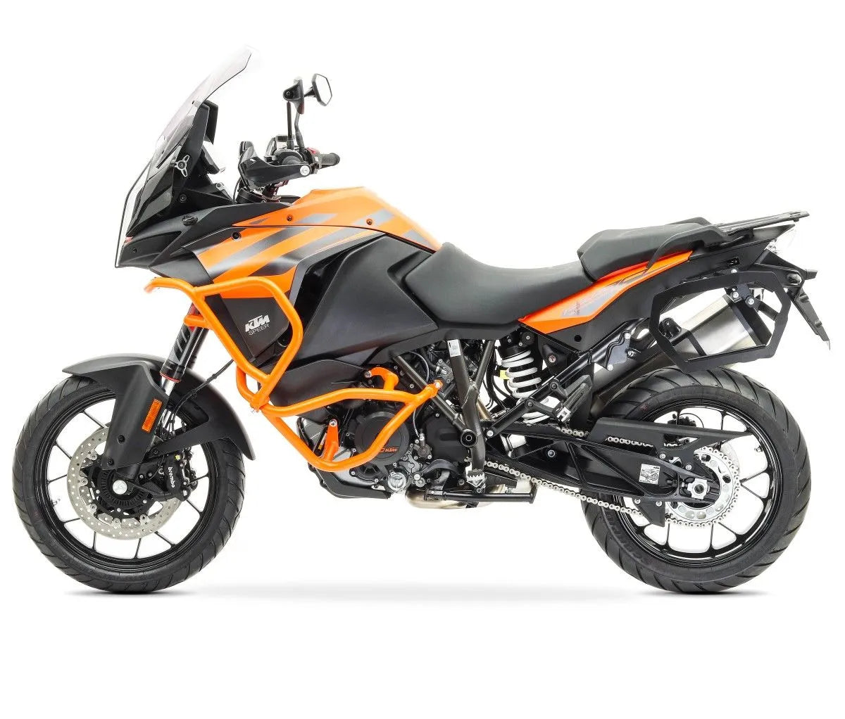 Set suport pentru genti laterale compatibil cu KTM 1290 Super Adventure R / S 2017-2020, Negru