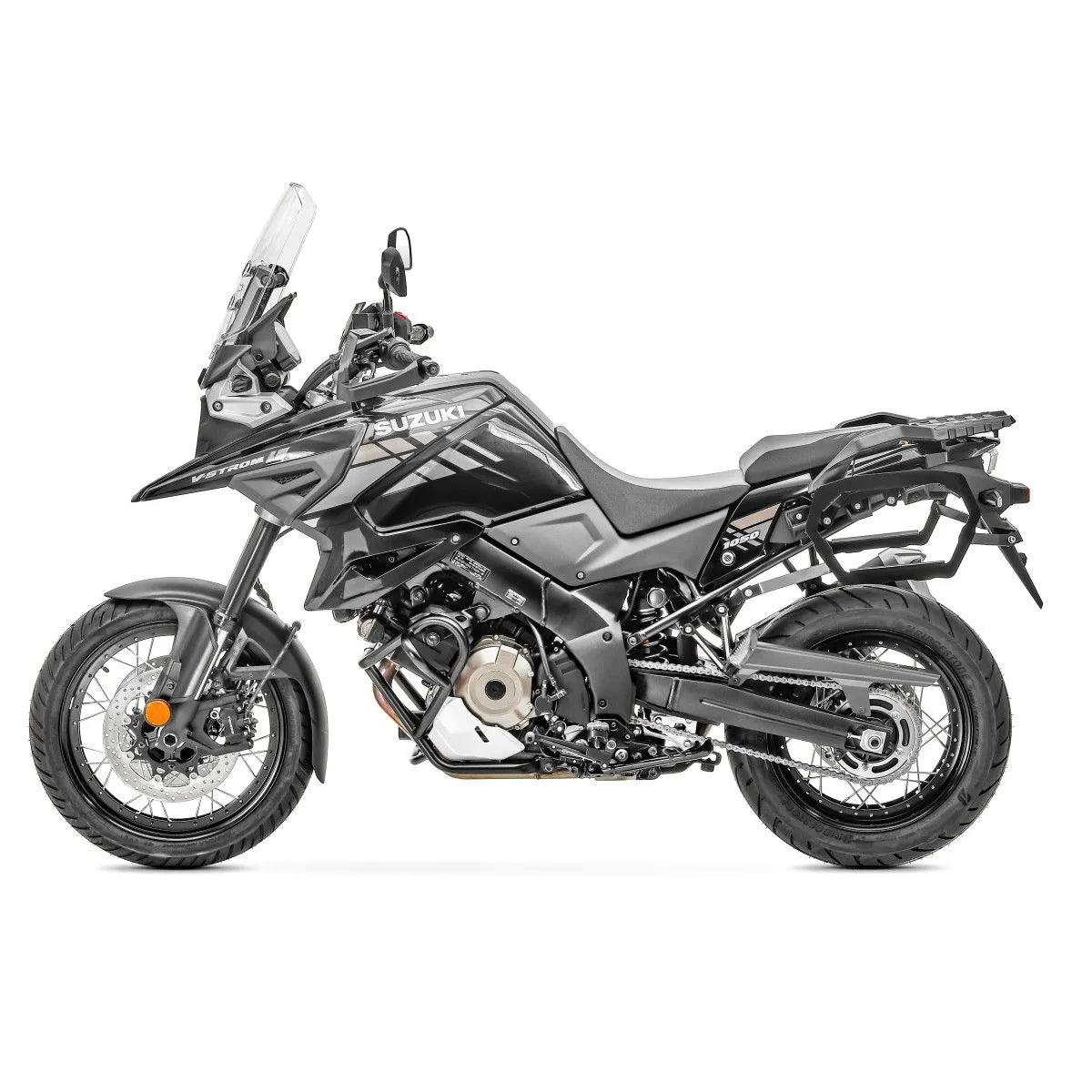 Set suport pentru genti laterale compatibil cu Suzuki V-Strom 1050 / XT 20-24, Negru