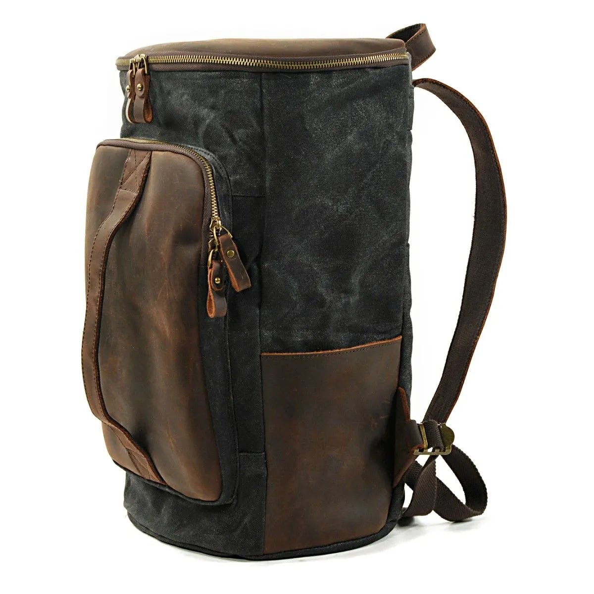 Rucsac retro Craftride VG7 Roll bag, 25 litri, negru