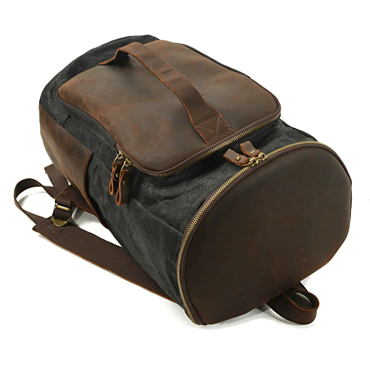 Rucsac retro Craftride VG7 Roll bag, 25 litri, negru