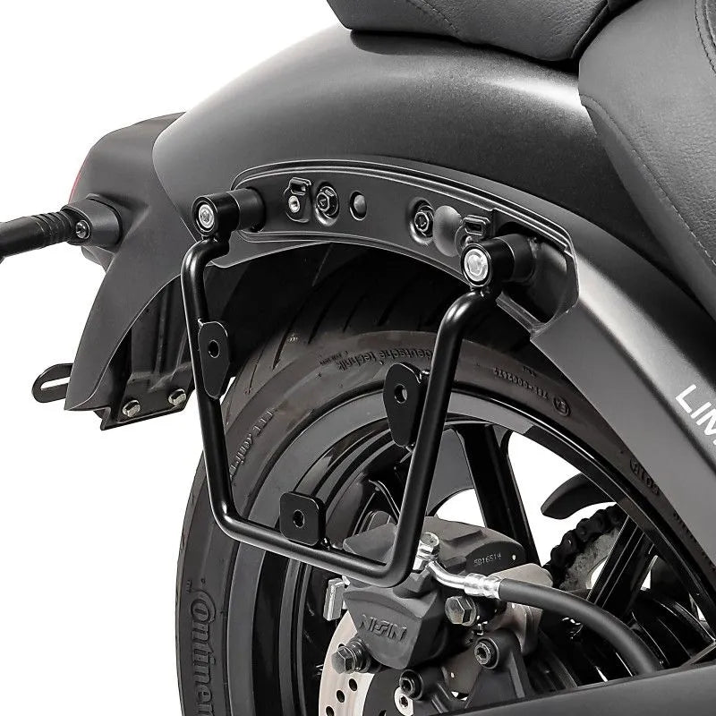 Suport pentru genti laterale, partea dreapta, compatibil cu Kawasaki Vulcan S / Café 15-24, Negru