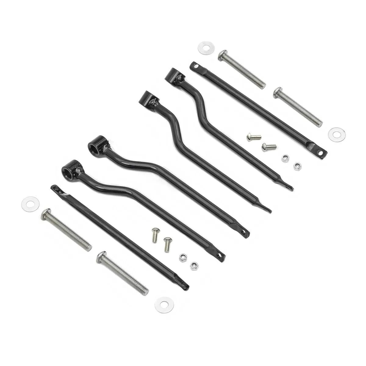 Suport pentru geanta laterala universal pentru chopper și cruiser Craftride SU2, Negru