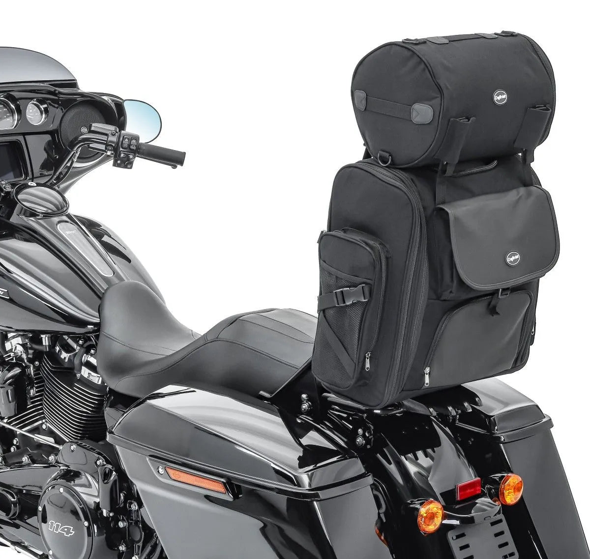 Geanta Sissybar compatibil cu Custombike SG / Geantă spate Special Craftride SXL