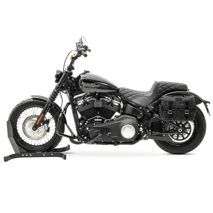 Montaj genți laterale pe motocicletă