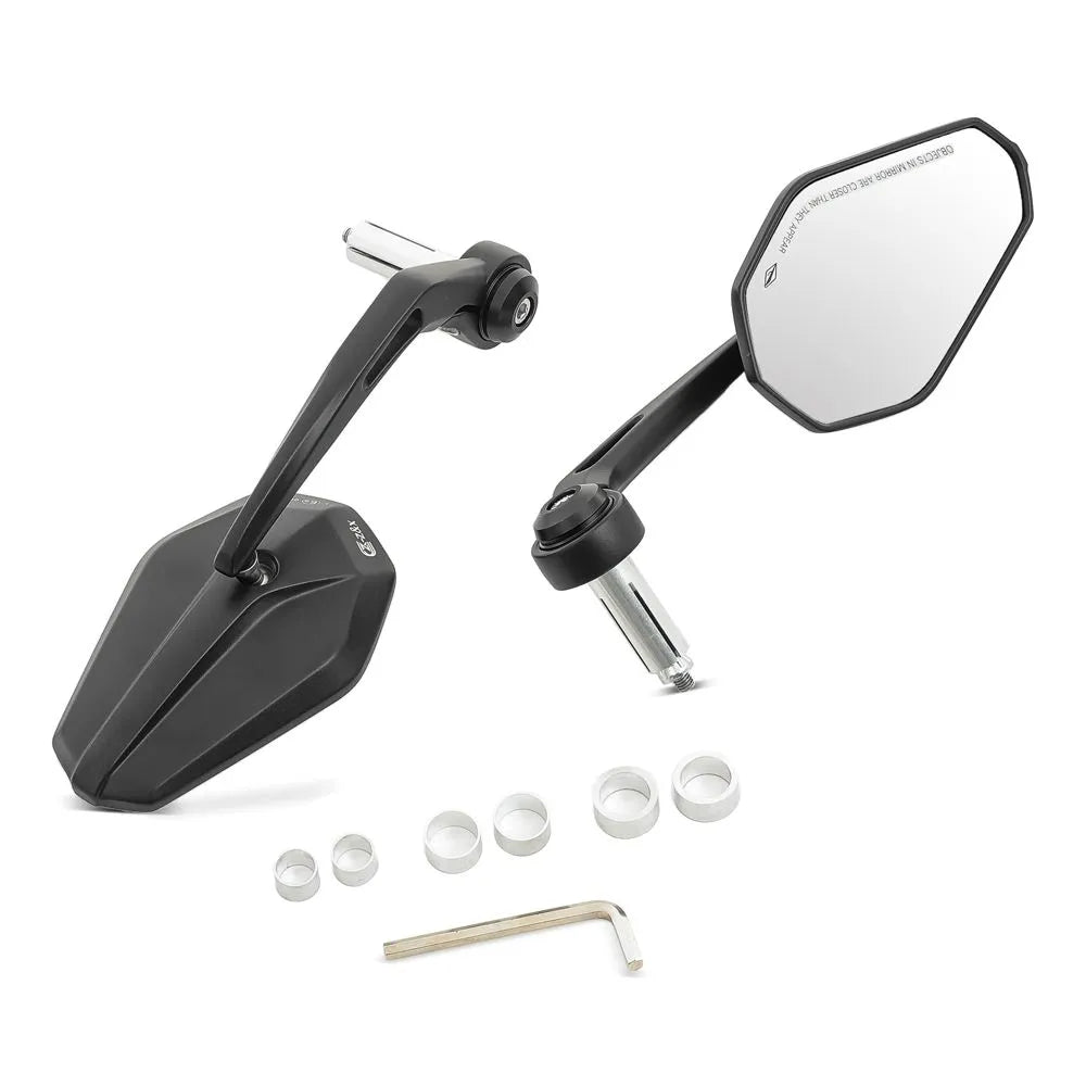 Oglinzi pentru motocicleta Zaddox SP6 , Universal, Negru