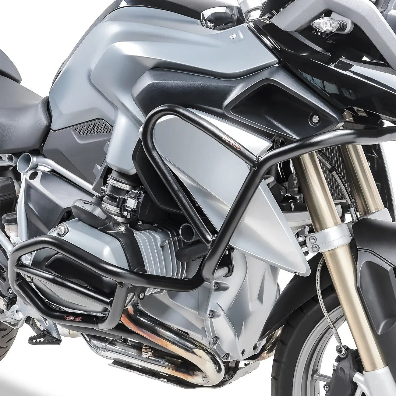 Set protectie motor + geanta pentru crashbar set pentru BMW R 1200 GS 13-16, Negru