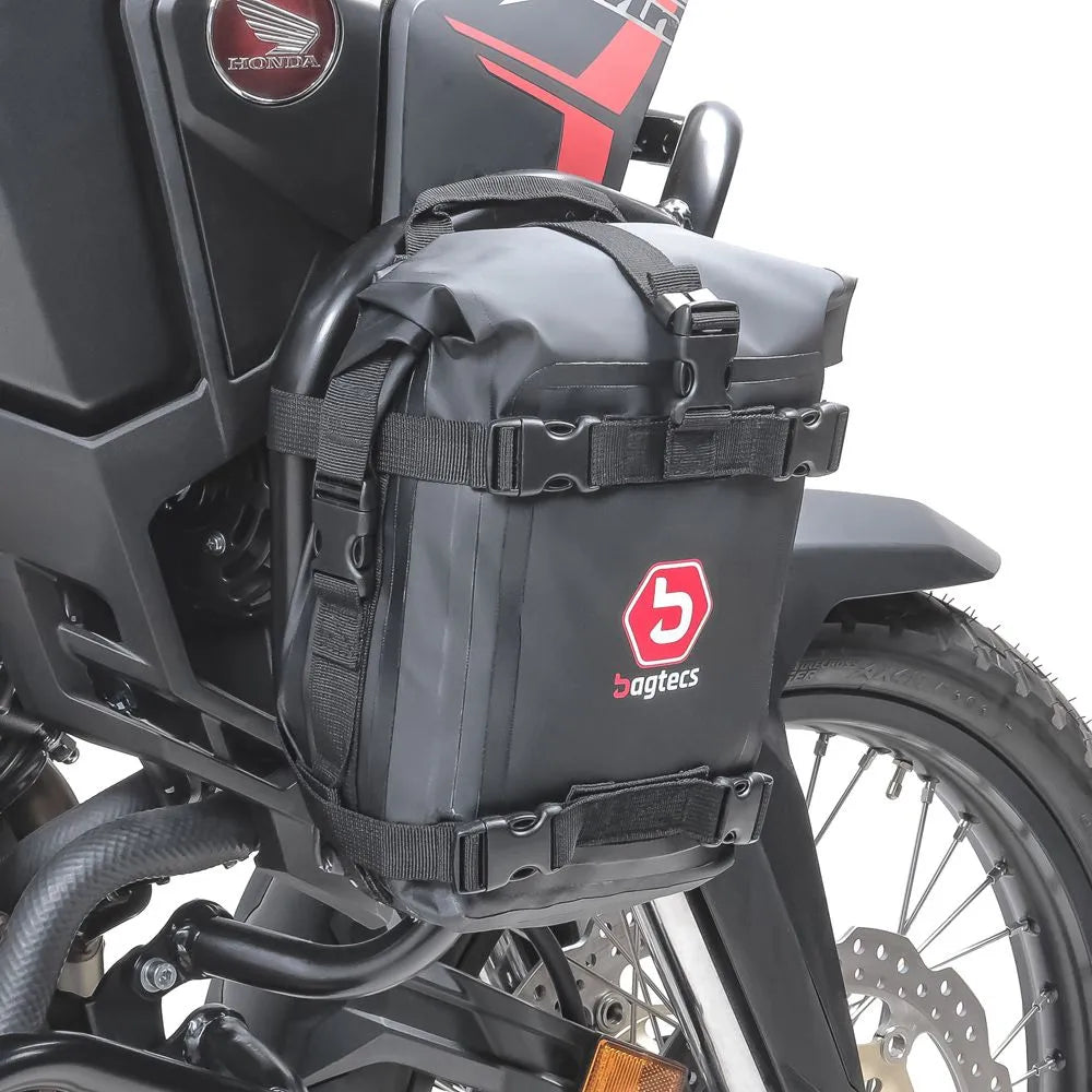 Set protectie motor + geanta pentru crashbar set pentruHonda Africa Twin 1100 20-21, Negru