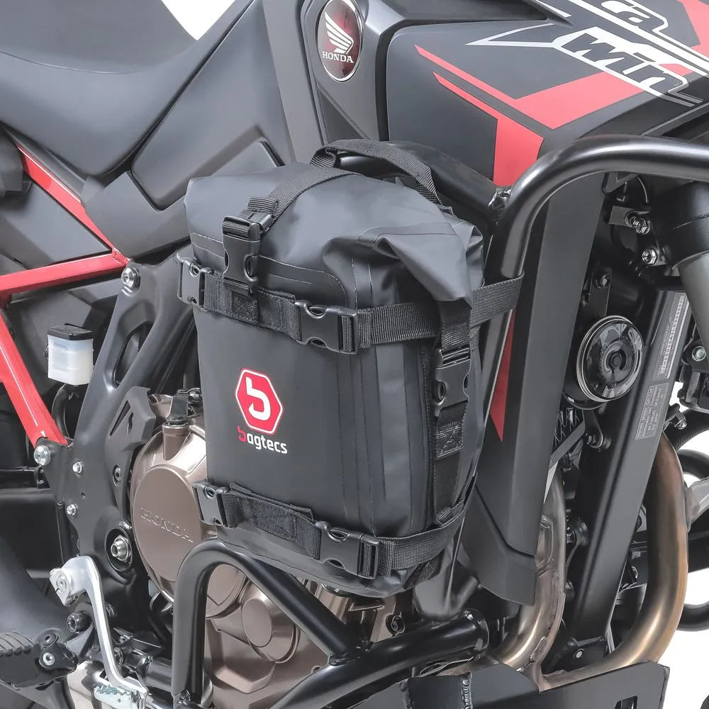 Set protectie motor + geanta pentru crashbar set pentruHonda Africa Twin 1100 20-21, Negru
