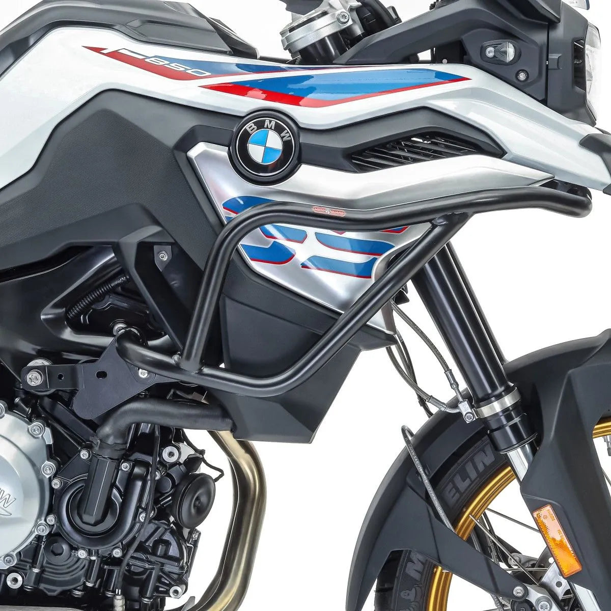 Set protectie motor + geanta pentru crashbar set pentru  BMW F 850 GS / F 750 GS 18-21, Negru