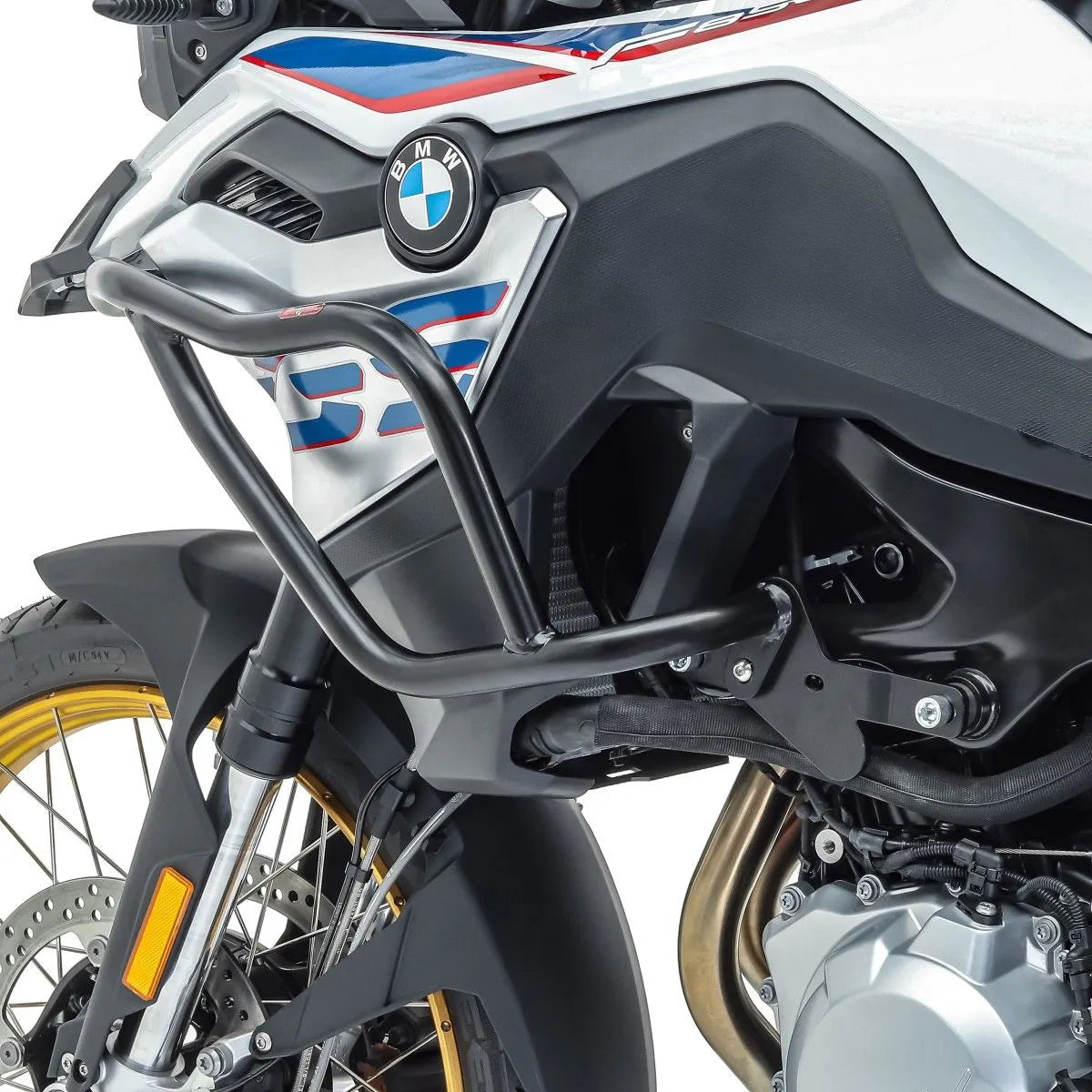 Set protectie motor + geanta pentru crashbar set pentru  BMW F 850 GS / F 750 GS 18-21, Negru