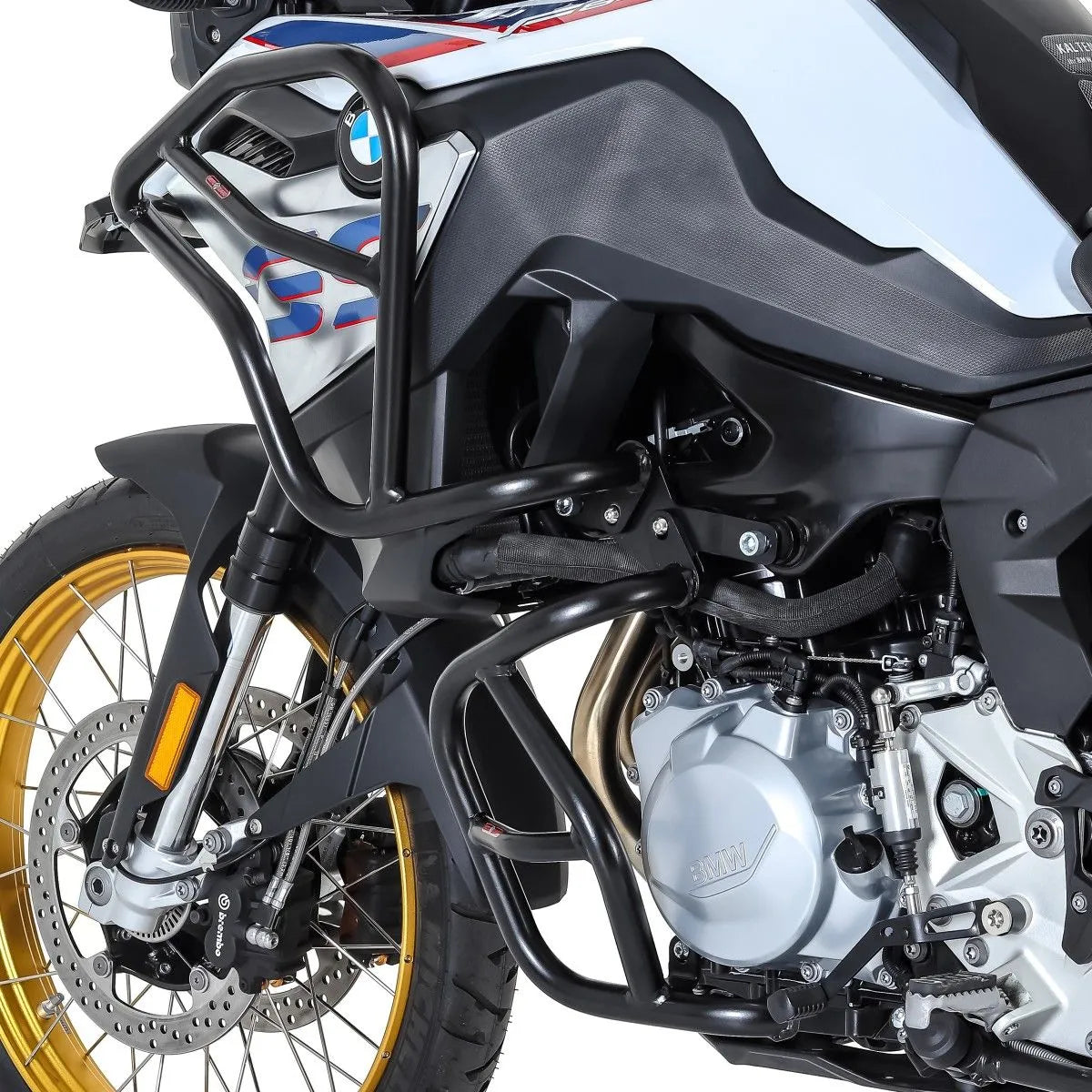 Set protectie motor + geanta pentru crashbar set pentru  BMW F 850 GS / F 750 GS 18-21, Negru