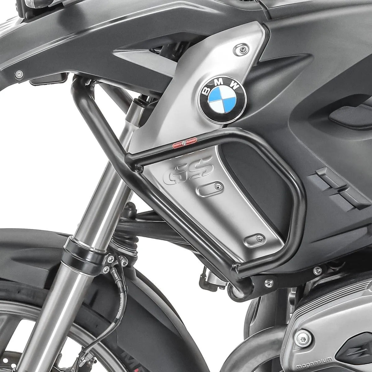 Set protectie motor + geanta pentru crashbar set pentru BMW R 1200 GS 08-12, Negru