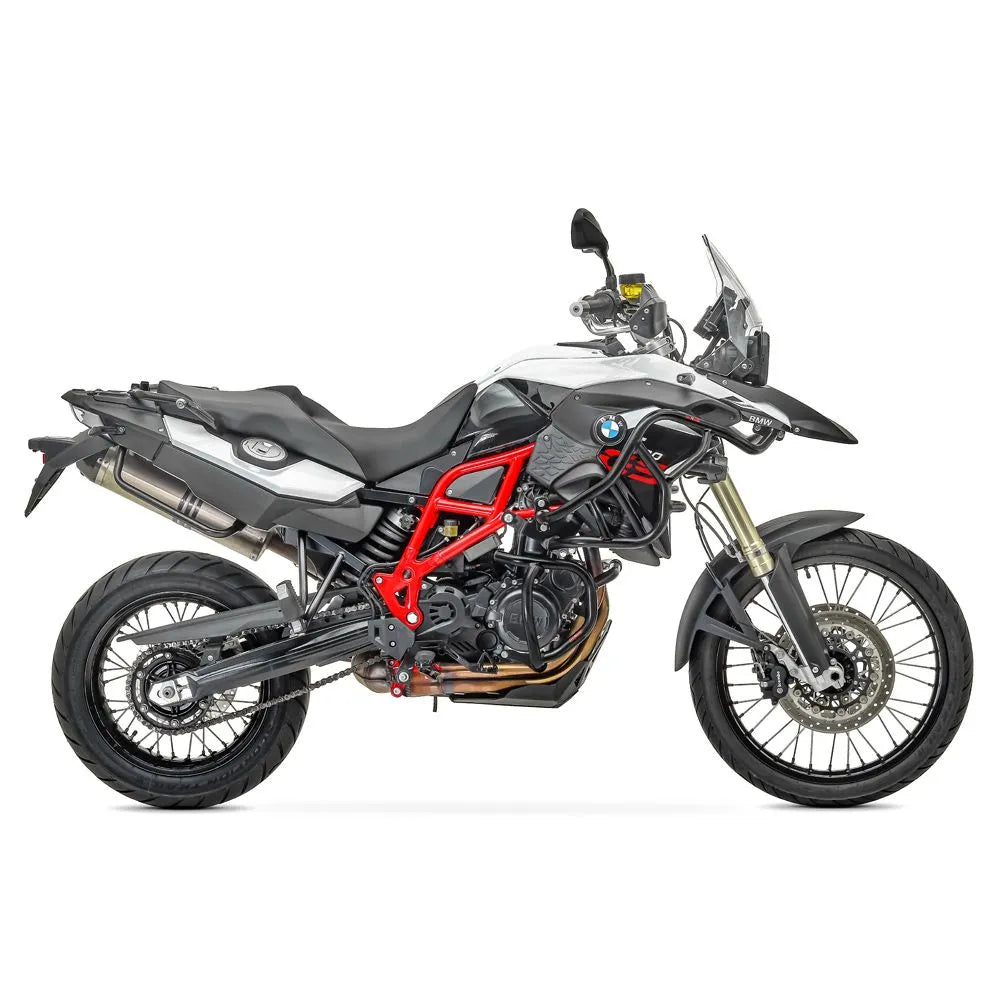 Crash bar pentru BMW F 800 GS 08-12, Negru, Protecție rezervor