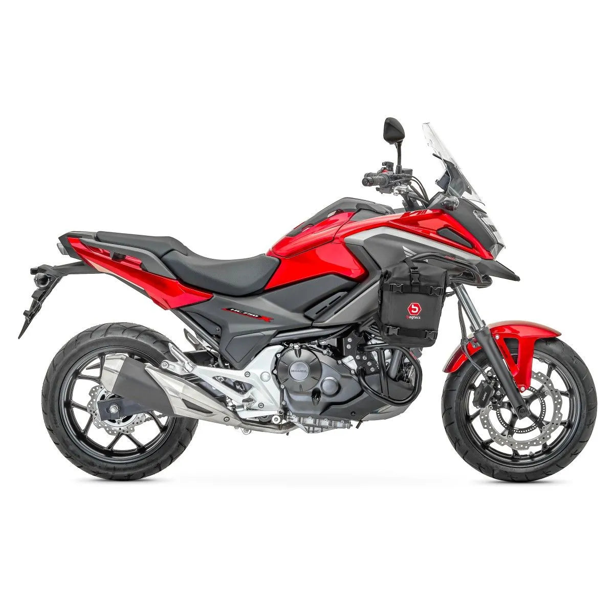 Set protectie motor + geanta pentru crashbar set pentru Honda NC 750 X / 700 X 12-20, Negru