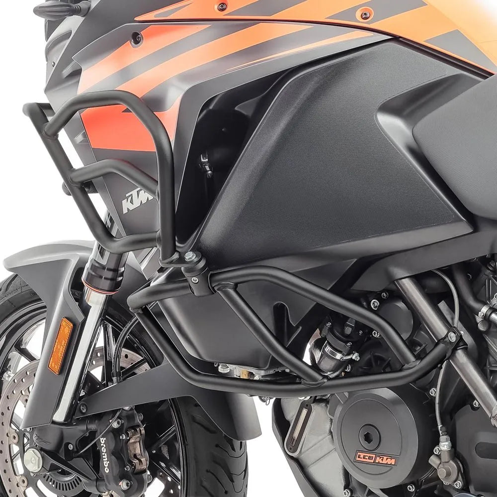 Set protectie motor + geanta pentru crashbar set pentru  KTM 1050 Adventure 15-16  , Negru