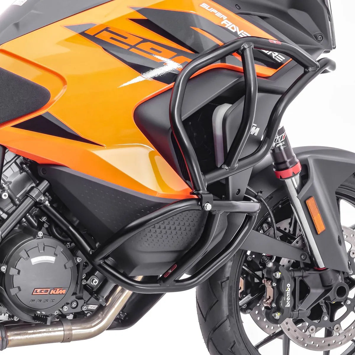 Set protectie motor + geanta pentru crashbar set pentru KTM 1290 Super Adventure S / R 21-24 , Negru