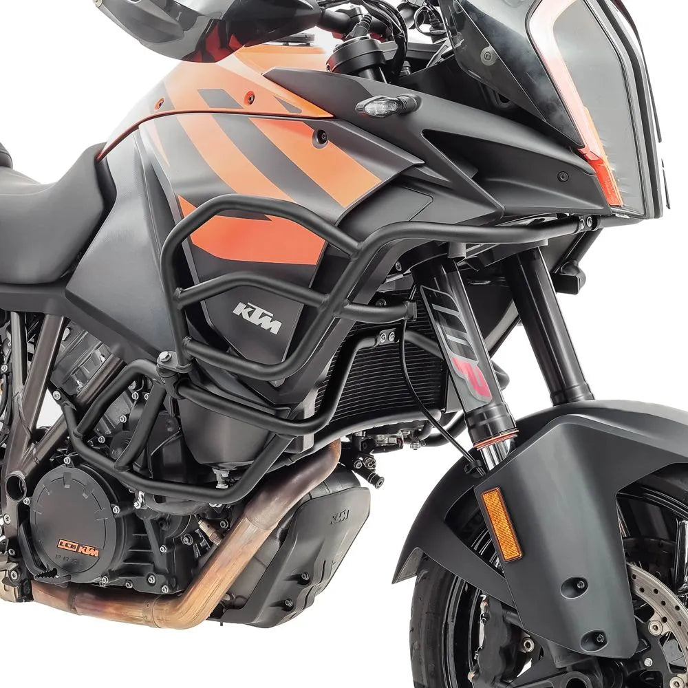 Set protectie motor + geanta pentru crashbar set pentru  KTM 1050 Adventure 15-16  , Negru