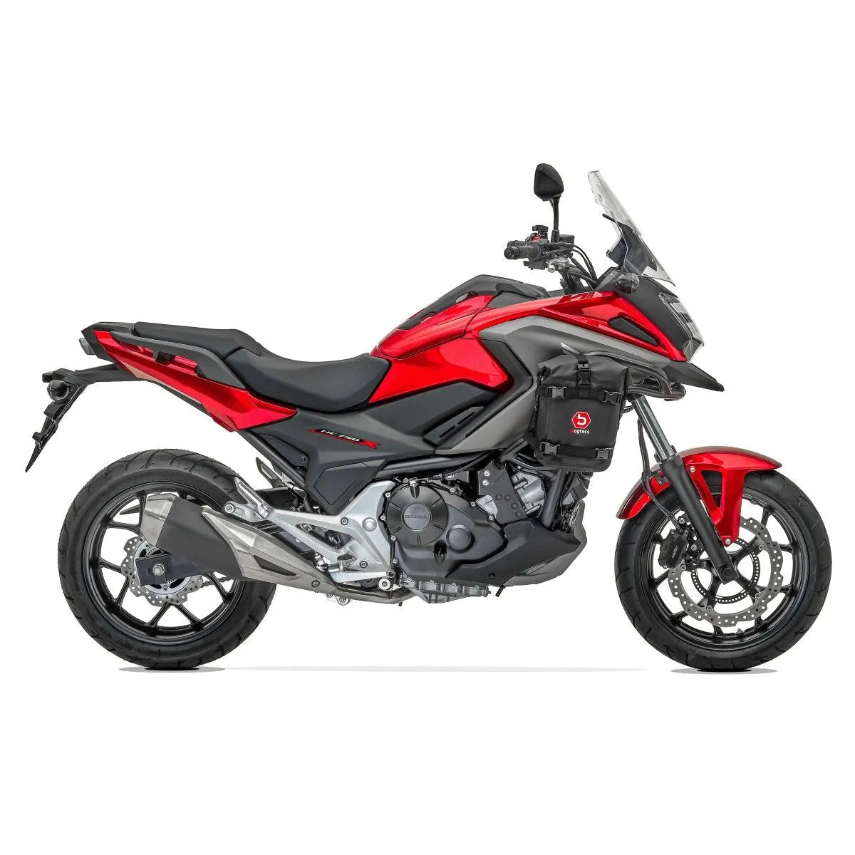 Set protectie motor + geanta pentru crashbar set pentru Honda NC 750 X / 700 X 12-20 , Negru