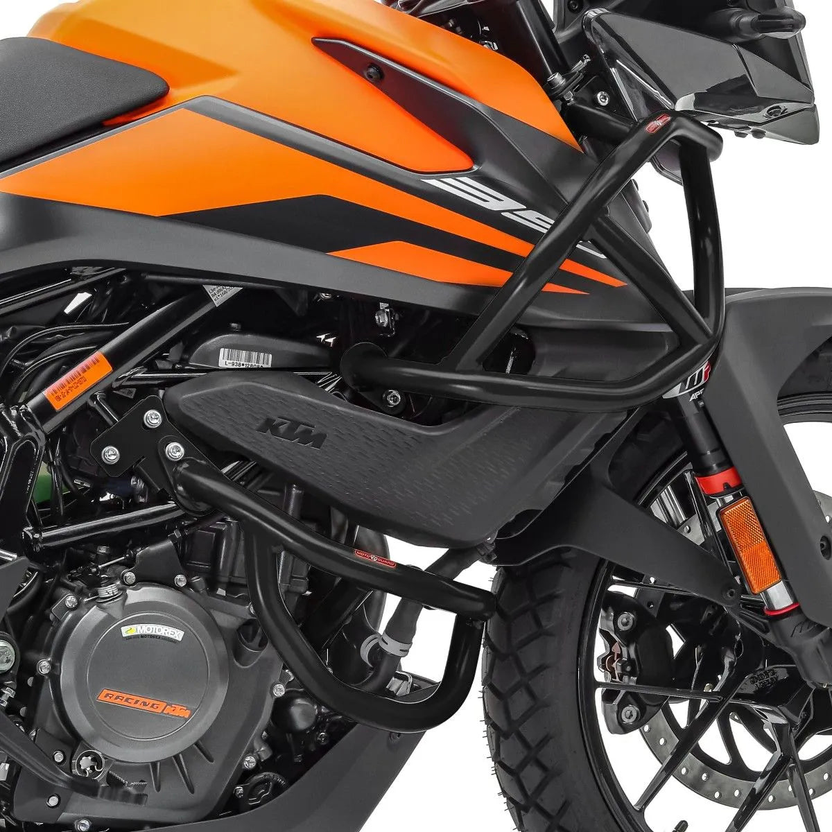 Set protectie motor + geanta pentru crashbar set pentru KTM 390 Adventure 20-24 , Negru