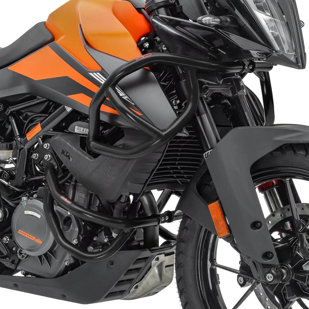 Set protectie motor + geanta pentru crashbar set pentru KTM 390 Adventure 20-24 , Negru