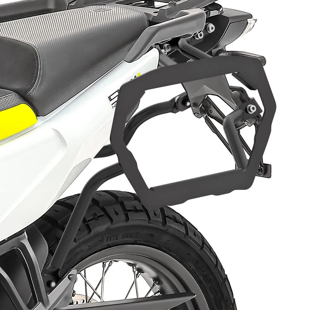 Set suport pentru genti laterale compatibil cu Husqvarna Norden 901 21-24, Negru