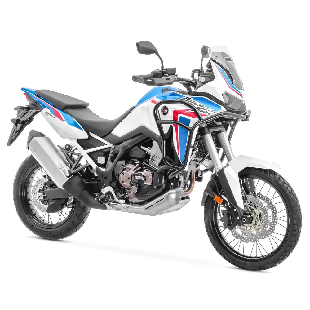 Crash bar pentru Honda Africa Twin 1100 CRF 2024, Negru, Protecție rezervor