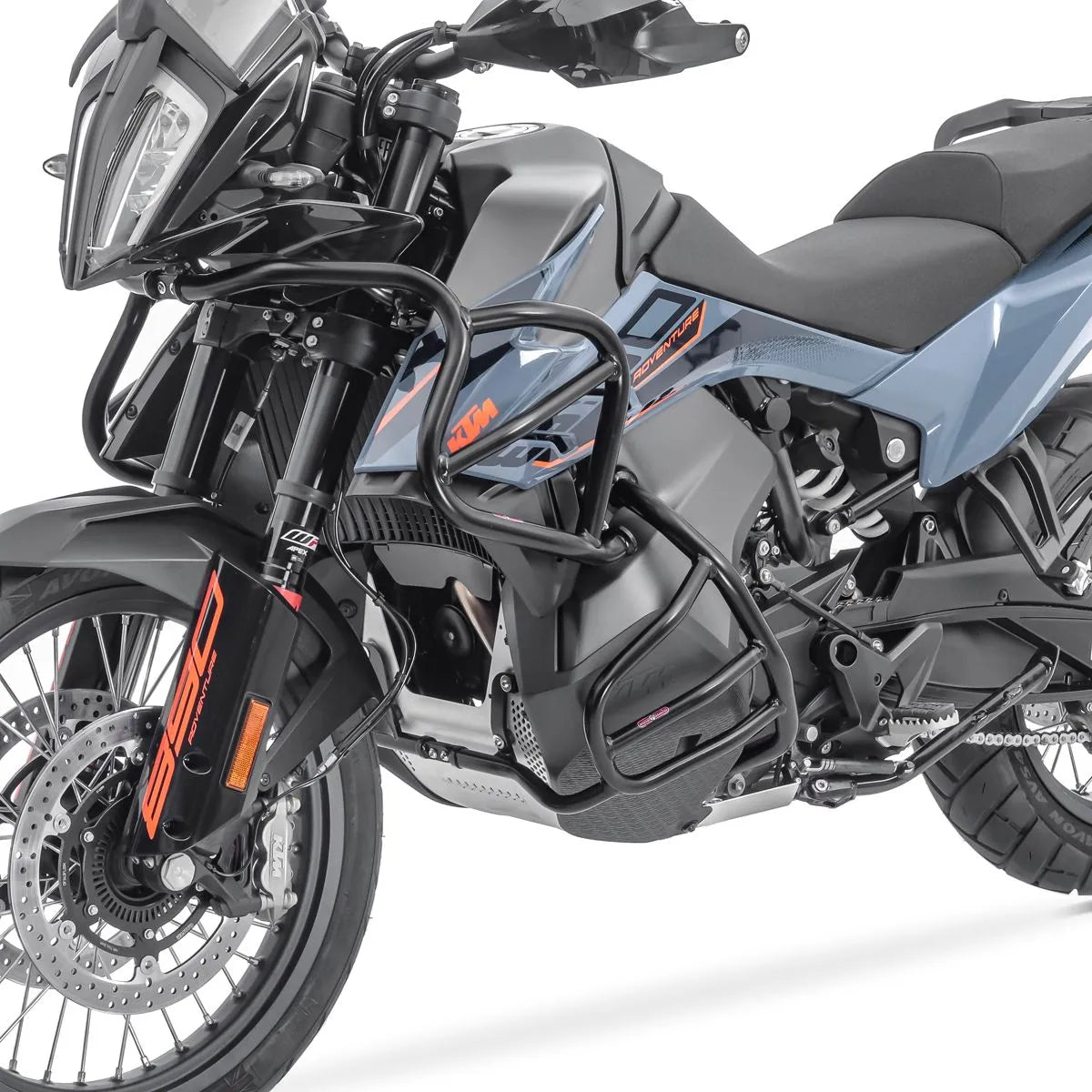 Set protectie motor + geanta pentru crashbar set pentru KTM 890 Adventure / R 21-22 , Negru