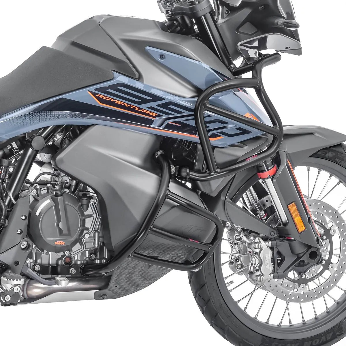 Set protectie motor + geanta pentru crashbar set pentru KTM 890 Adventure / R 21-22 , Negru