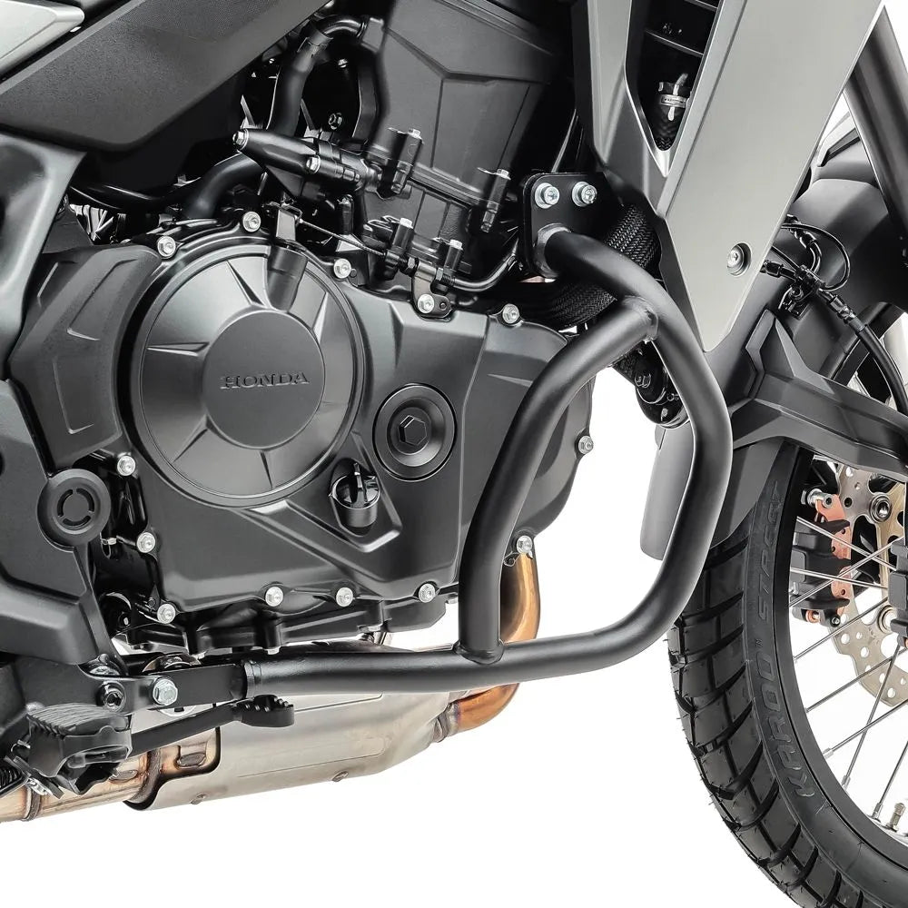 Crash bar pentru Honda Transalp XL 750 23-24, Partea de jos, Negru Protectie motor
