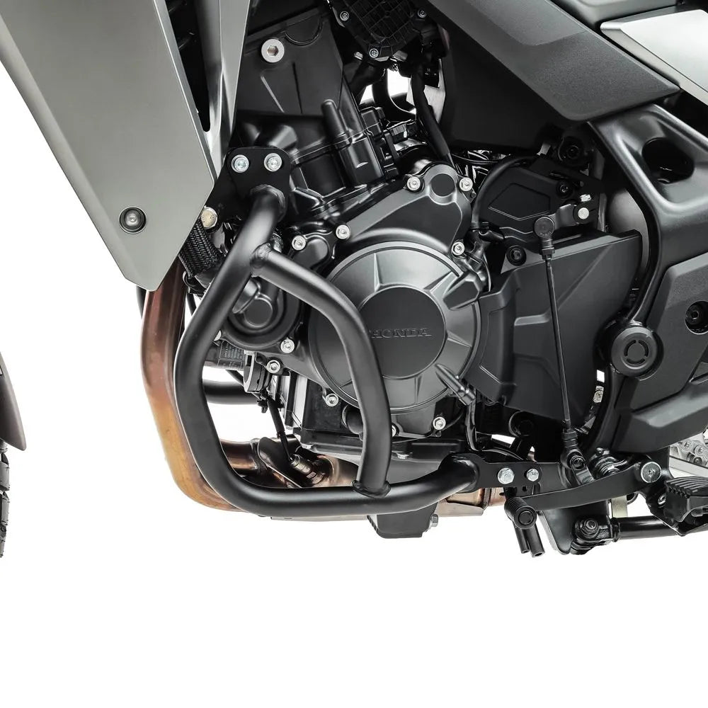 Crash bar pentru Honda Transalp XL 750 23-24, Partea de jos, Negru Protectie motor
