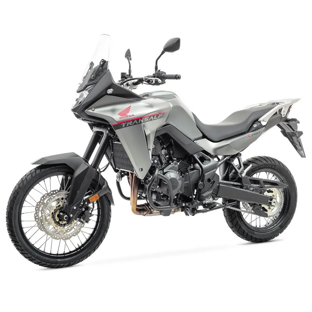 Crash bar pentru Honda Transalp XL 750 23-24, Partea de jos, Negru Protectie motor